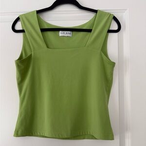 Lime Green Women's Tank Top